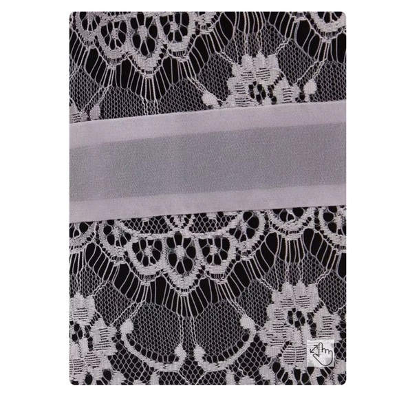 TORRID Chiffon Kimono with Lace Trim in Iris Purple Sz 1X Plus NWT Boho Festival - Picture 6 of 10